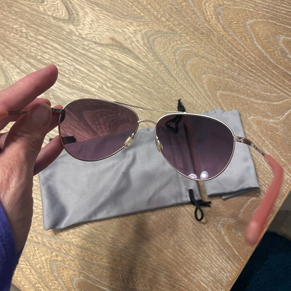 Costa Sunglasses with Rose Gold Frame and Mauve Lenses - Picture 3 of 4